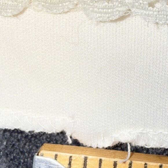 Xhilaration Women's Med Lace Overlay Baby Doll Camisole Dainty Coquette Romantic - Picture 9 of 9